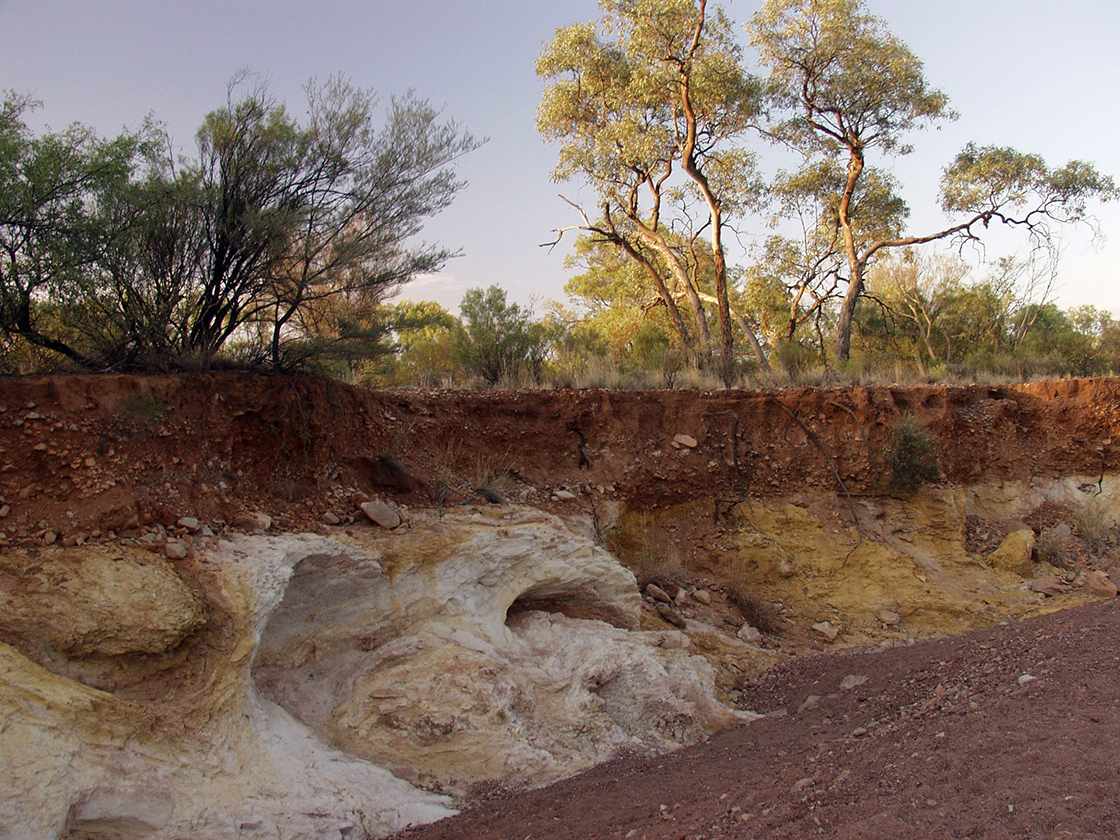 Alice Springs и окрестности, изображение ландшафта.