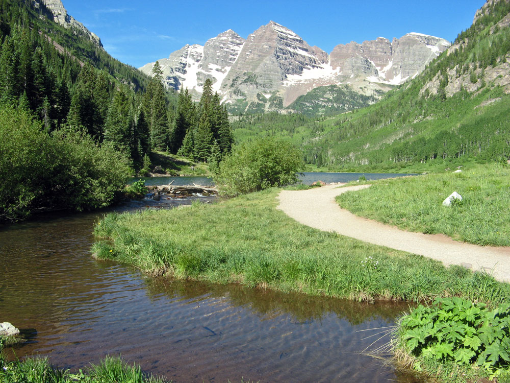 США, Колорадо, Аспен, image of landscape/habitat.