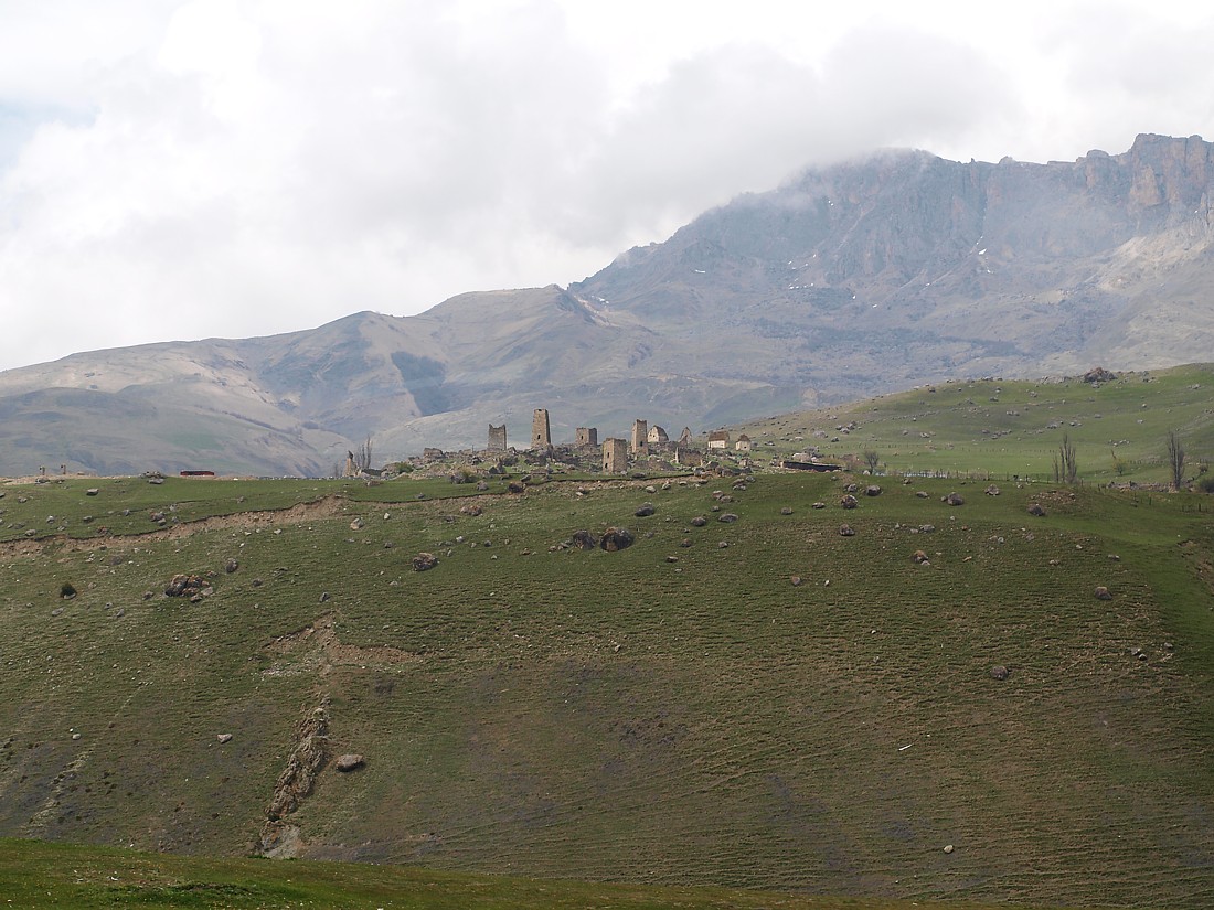 Верховья Куртатинского ущелья, image of landscape/habitat.