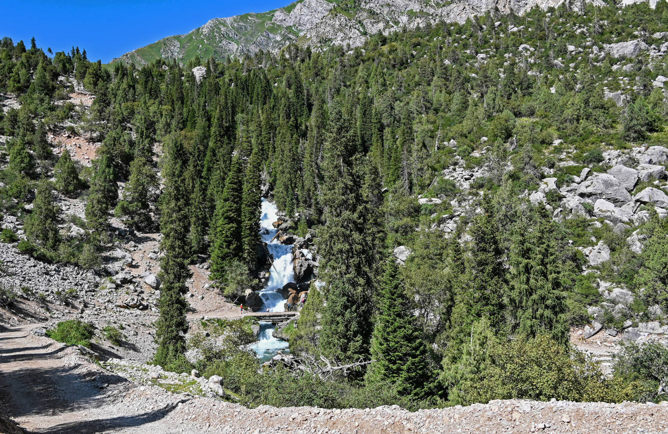 Долина реки Кара-Суу, image of landscape/habitat.