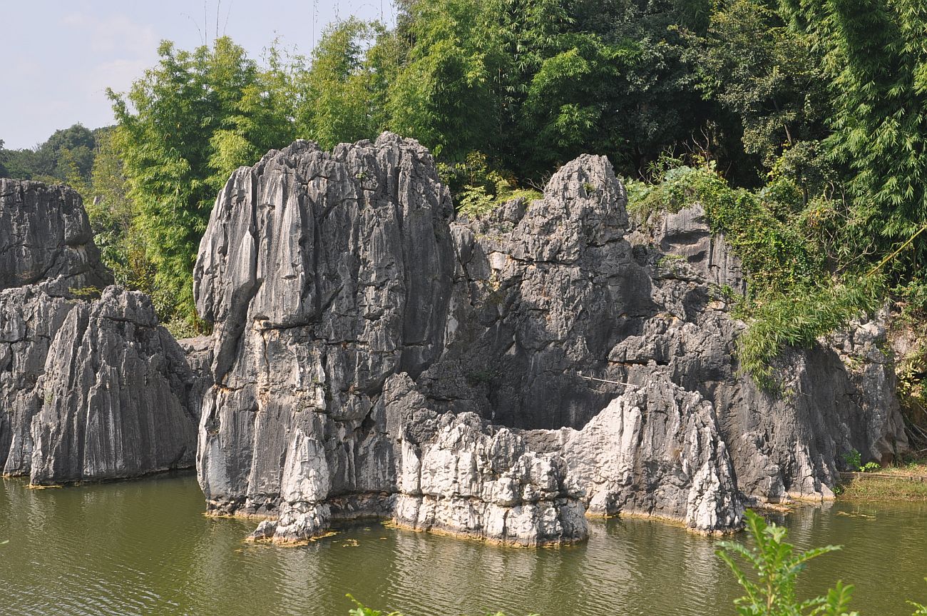 Каменный лес Шилинь, изображение ландшафта.