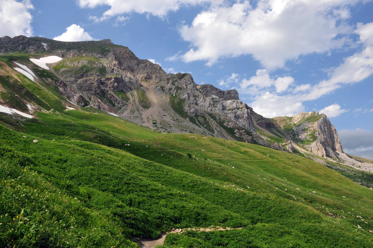 Перевал Армянский, изображение ландшафта.