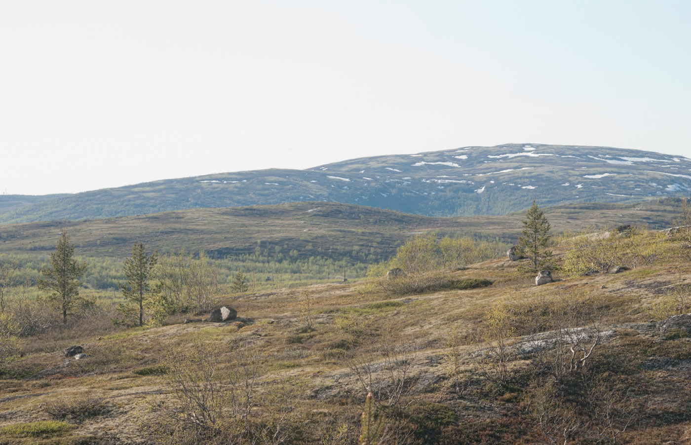 Окрестности Мурманска, изображение ландшафта.