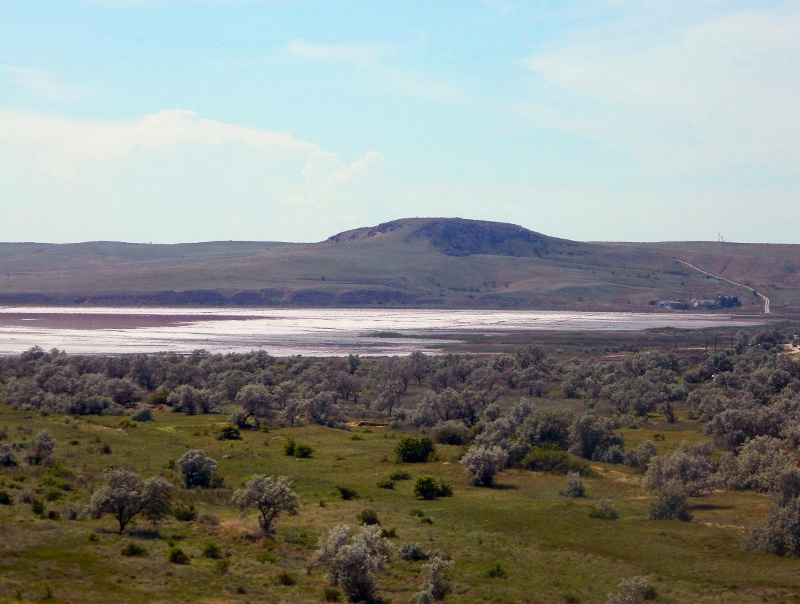 Озеро Чокрак, image of landscape/habitat.