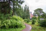 Ботанический сад ВятГУ, изображение ландшафта.