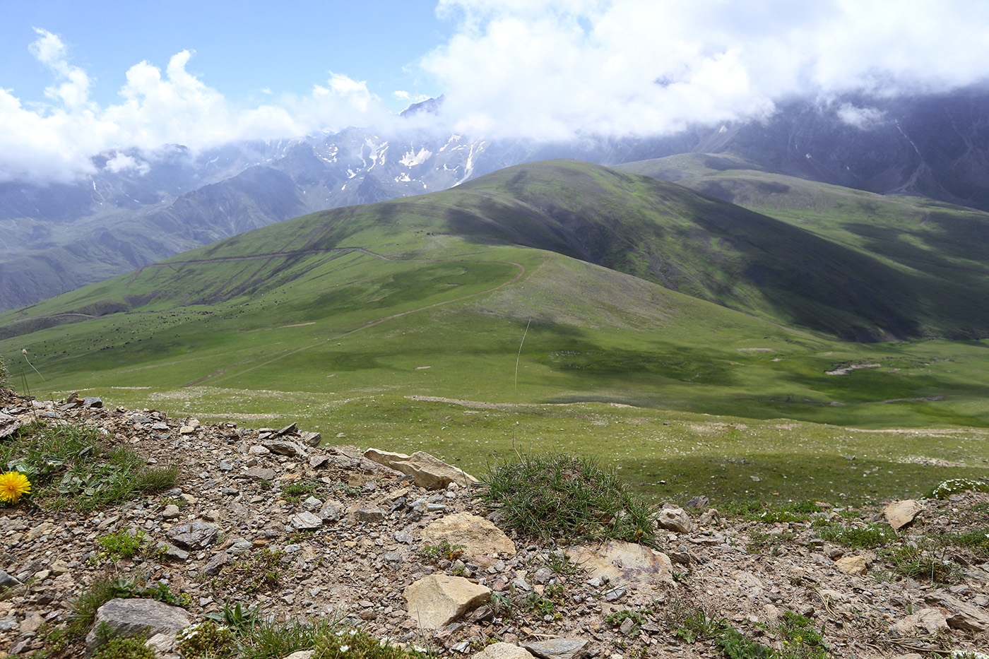 Перевал Школьный (Чегетджар), image of landscape/habitat.