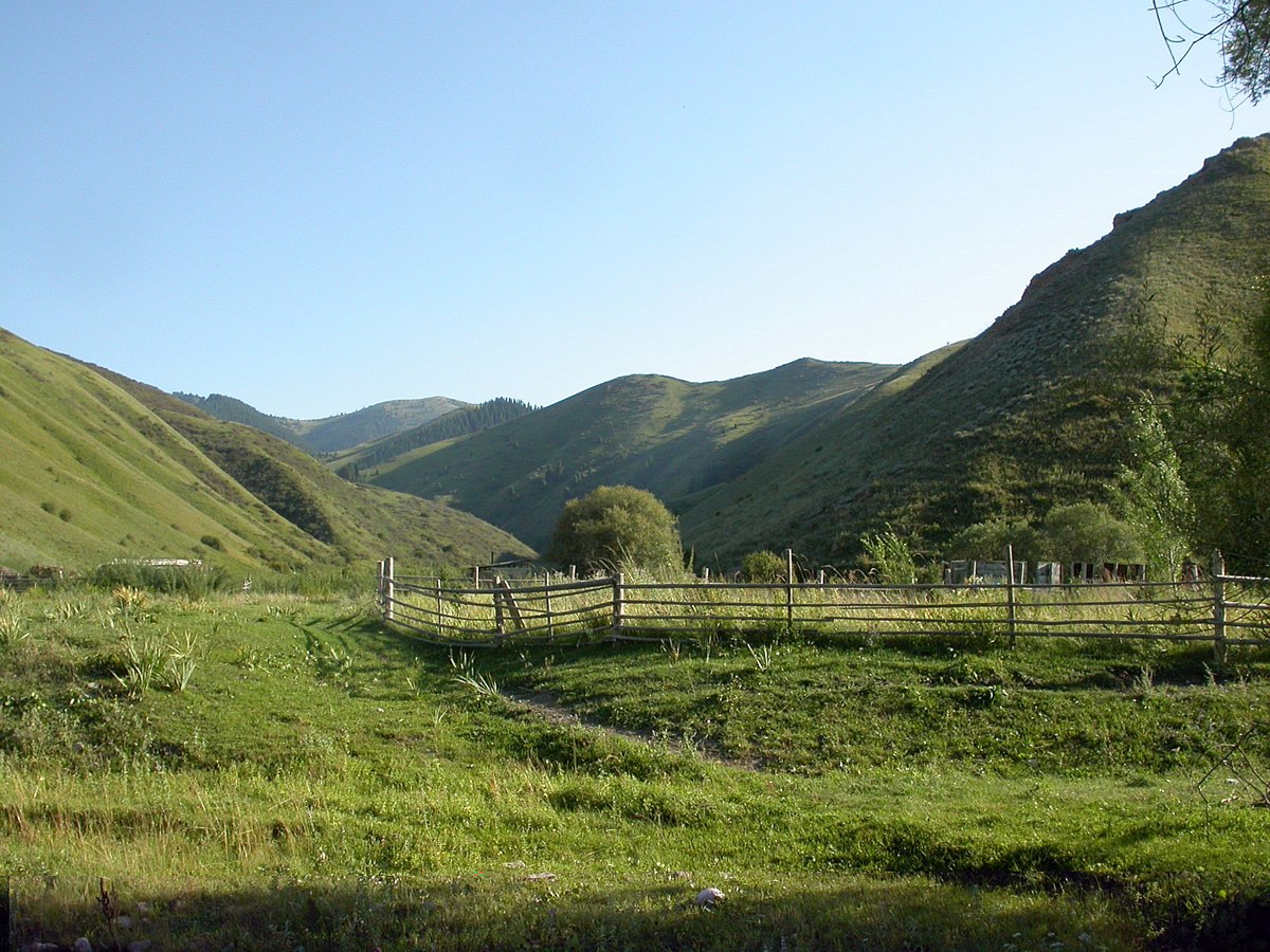 Долина реки Коктас, image of landscape/habitat.