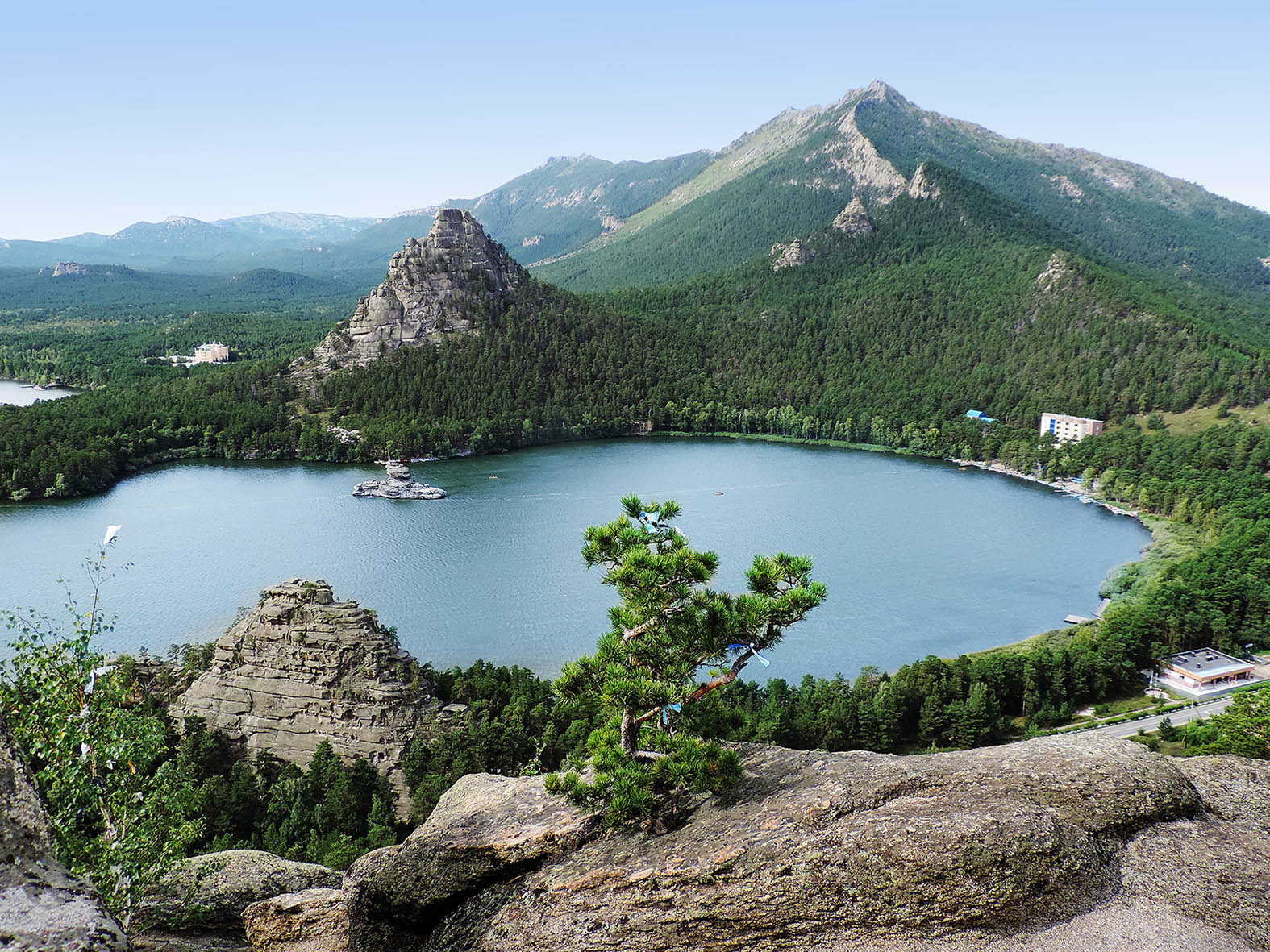 Курорт Боровое (Бурабай), изображение ландшафта.