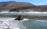 Неберджаевское водохранилище, изображение ландшафта.