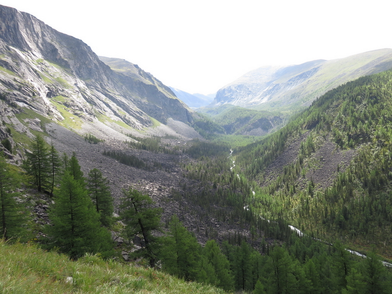 Ущелье реки Текелю, image of landscape/habitat.