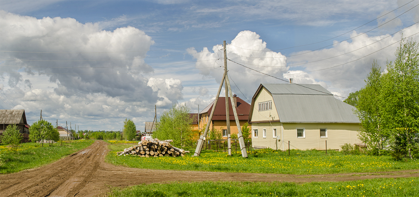 Поселок Юго-Камский, изображение ландшафта.