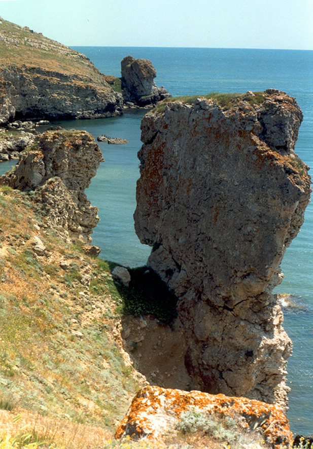 Опук, image of landscape/habitat.