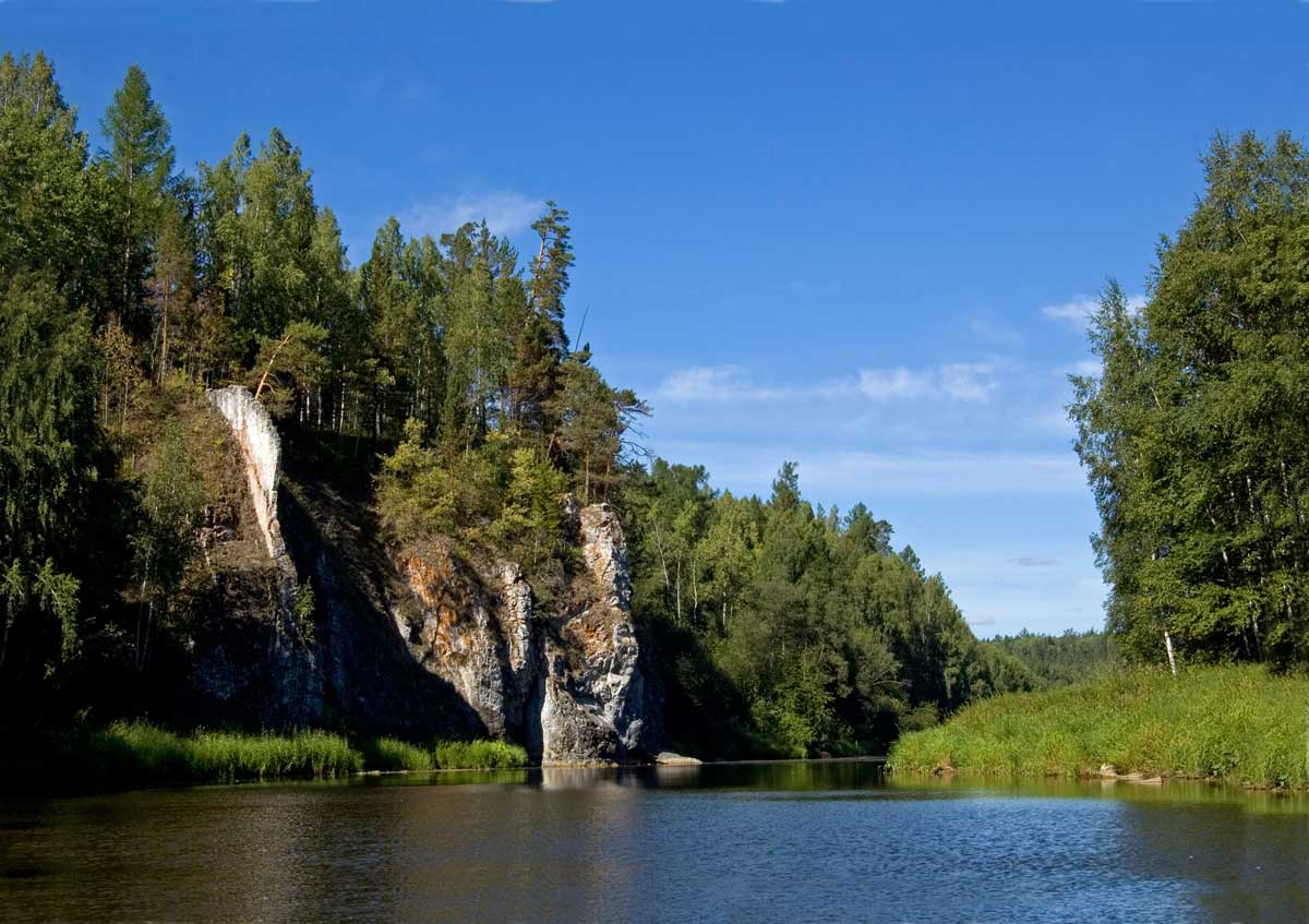 Окрестности деревни Трёка, изображение ландшафта.