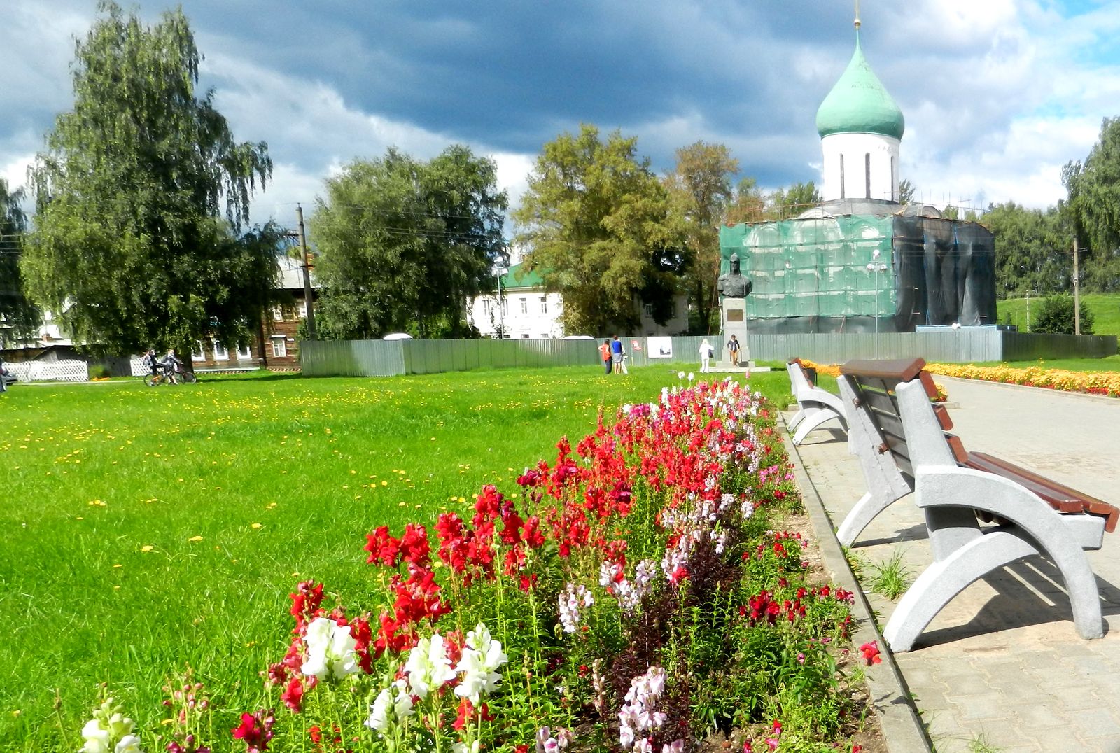 Переславль-Залесский, изображение ландшафта.