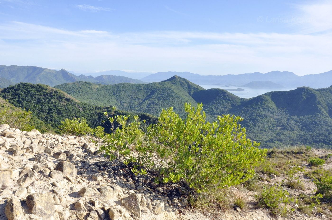 Гора Ангелов (Co Tien), изображение ландшафта.