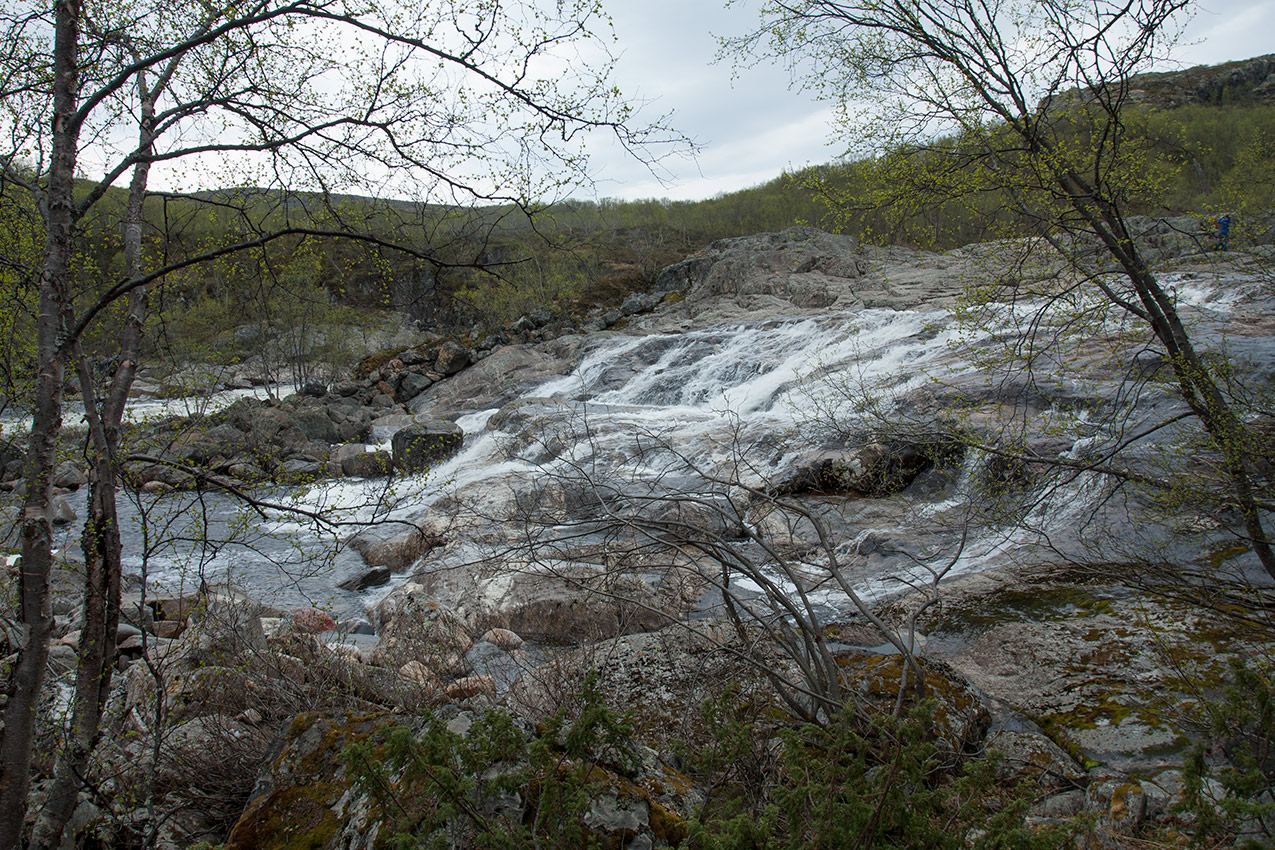 Мельничные водопады, image of landscape/habitat.