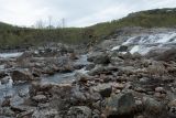 Мельничные водопады, изображение ландшафта.