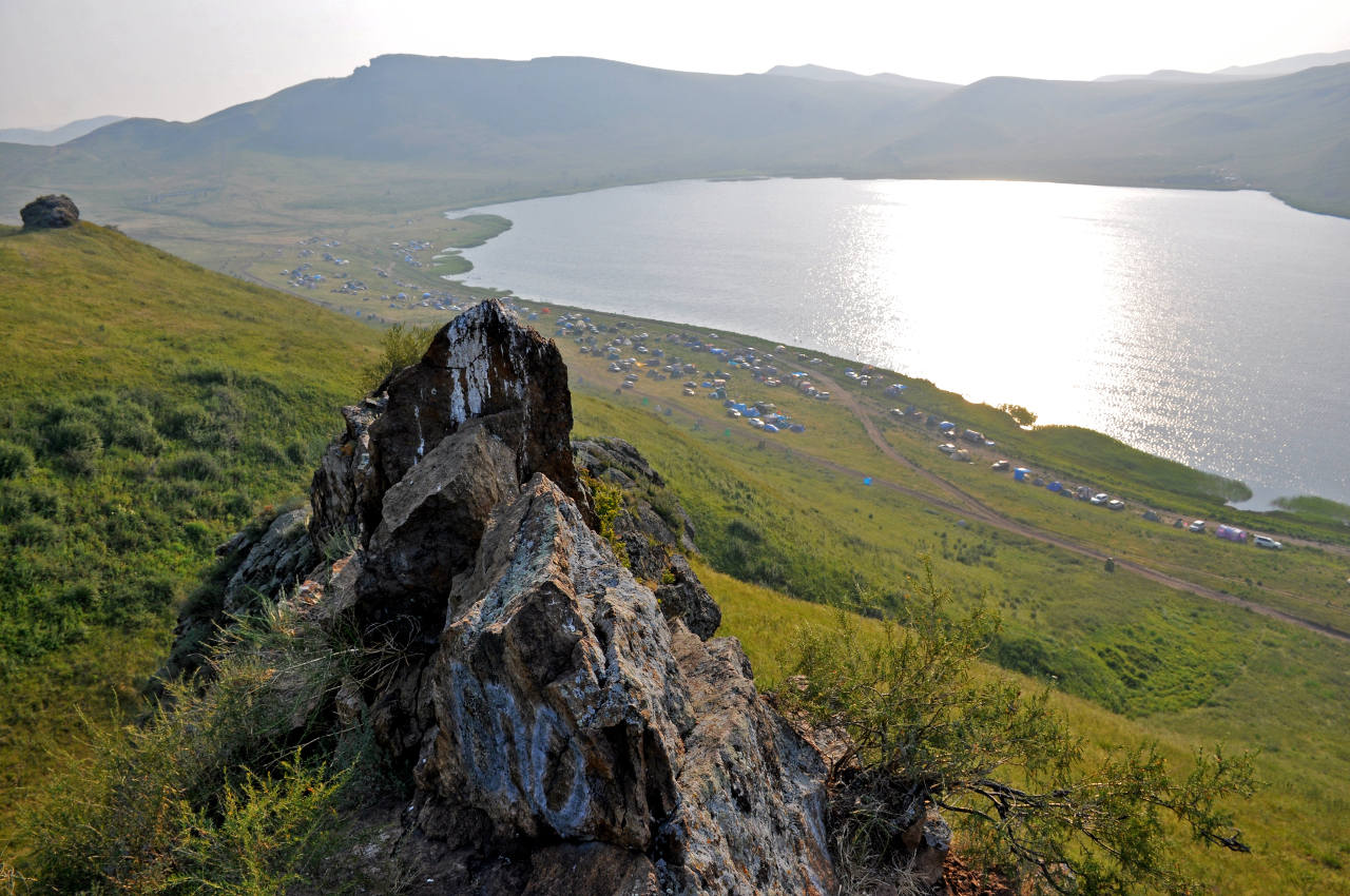Озеро Шунет, image of landscape/habitat.
