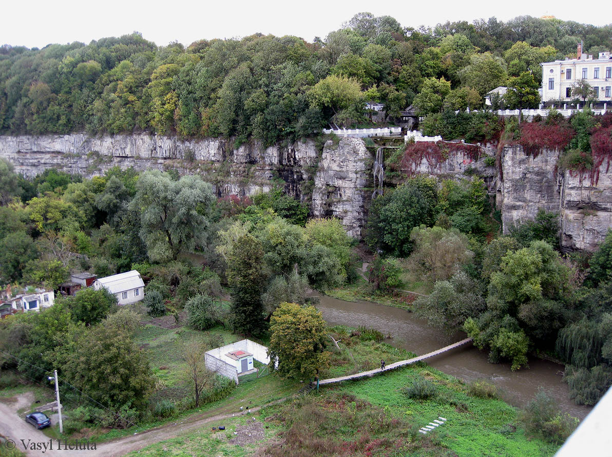 Каньон реки Смотрич, изображение ландшафта.