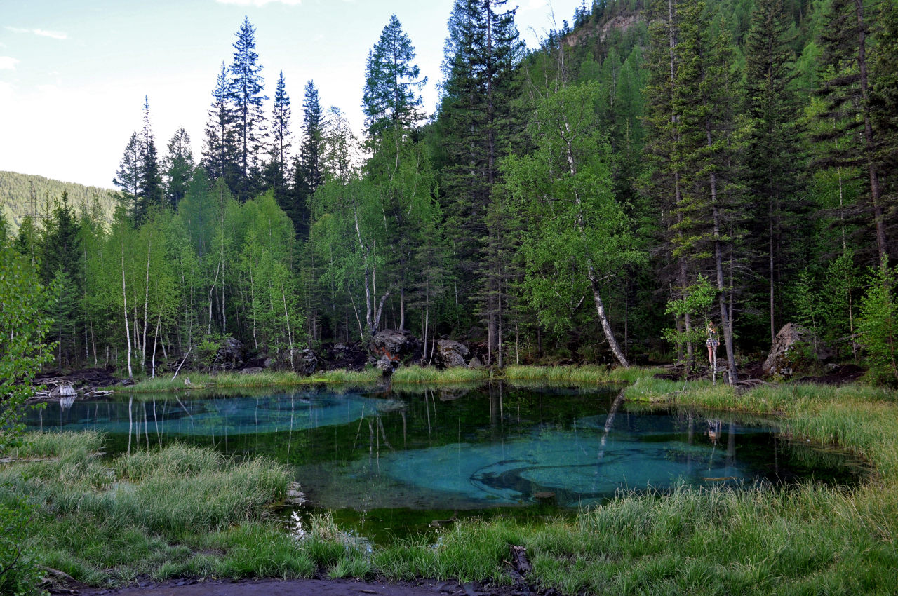 Голубое (Гейзеровое) озеро, image of landscape/habitat.