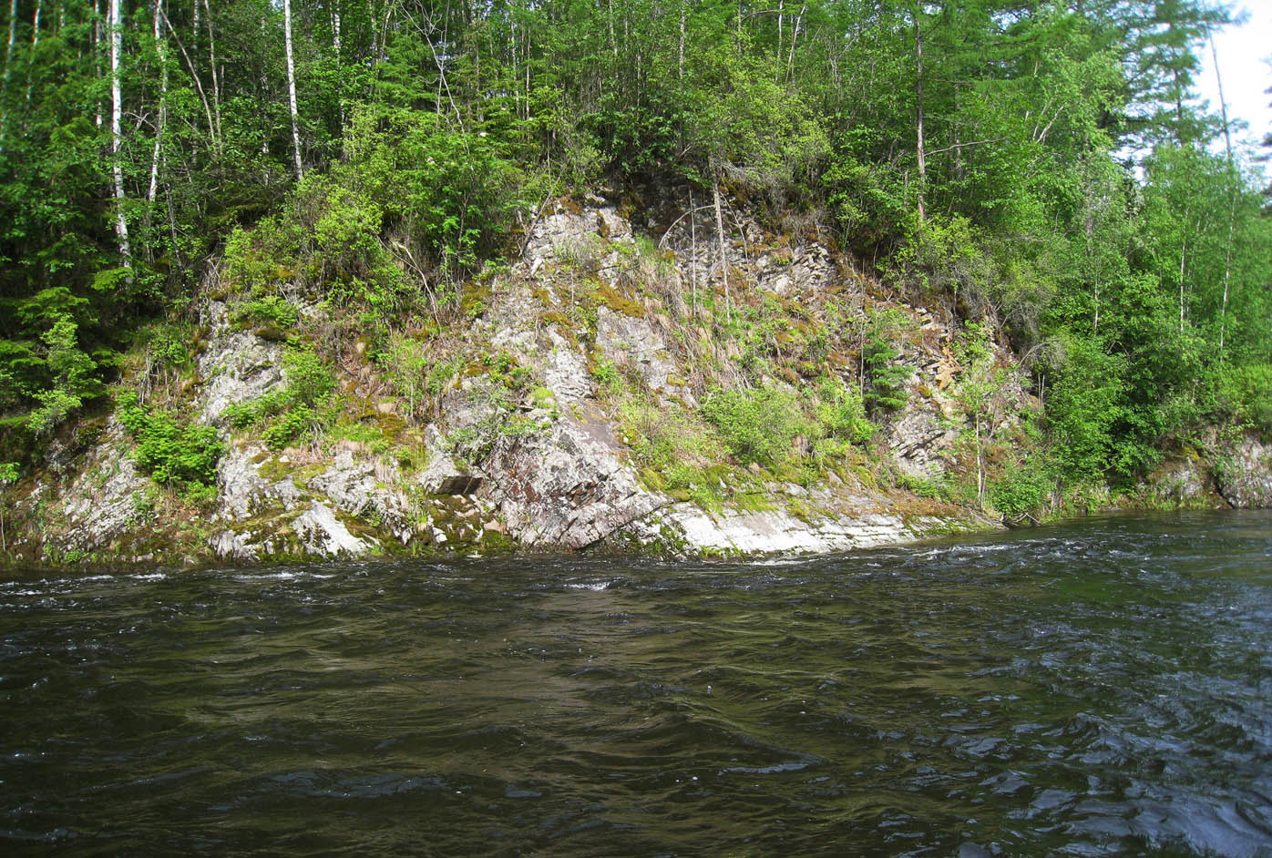 Река Гур (верховья), изображение ландшафта.