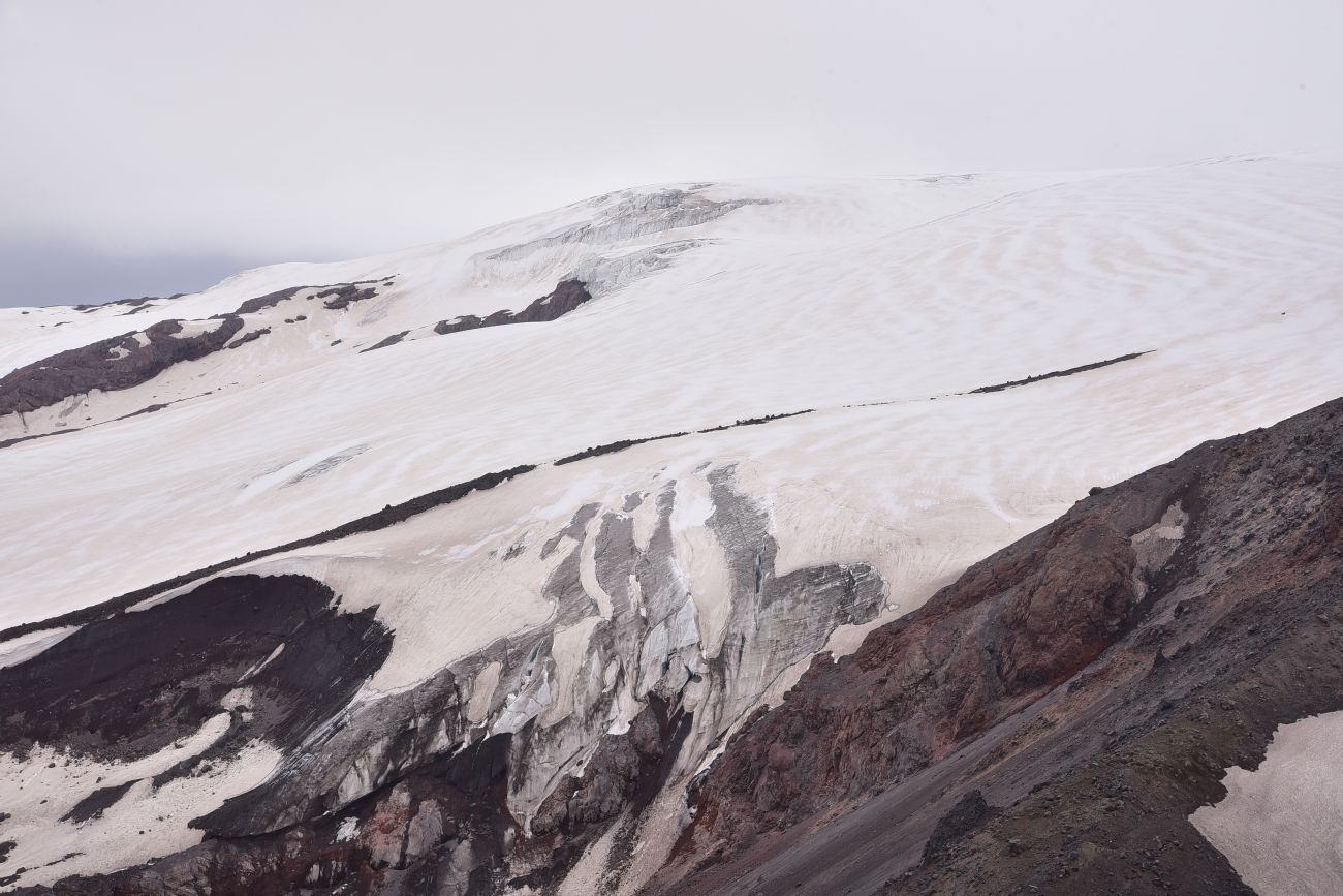 Ледник Малый Азау, image of landscape/habitat.