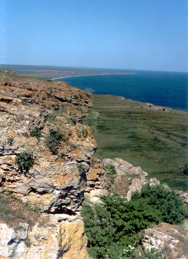Опук, image of landscape/habitat.