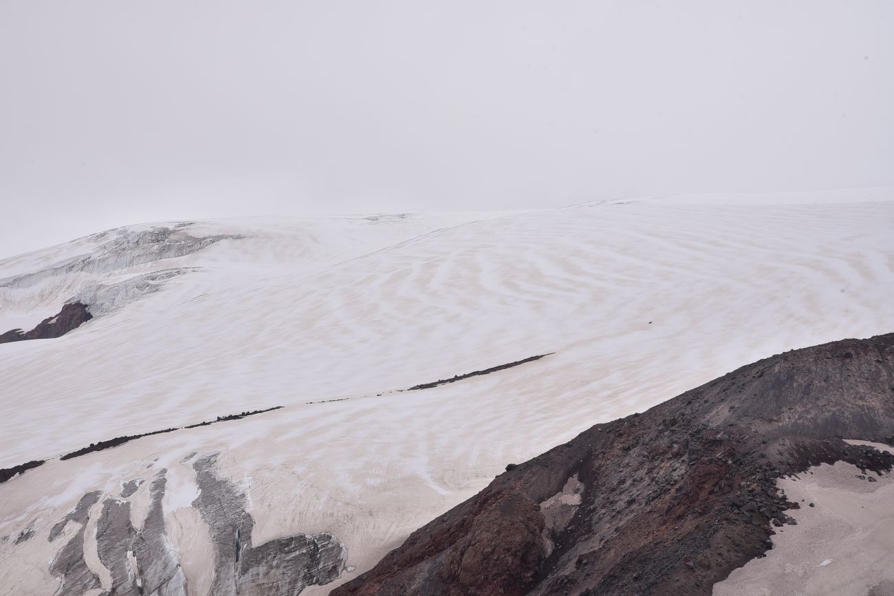 Ледник Малый Азау, image of landscape/habitat.