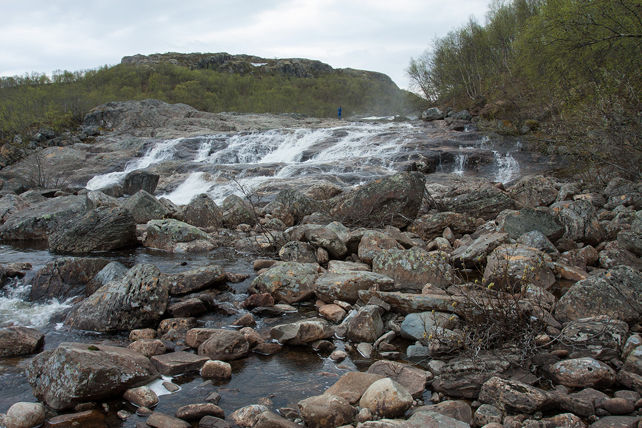 Мельничные водопады, image of landscape/habitat.