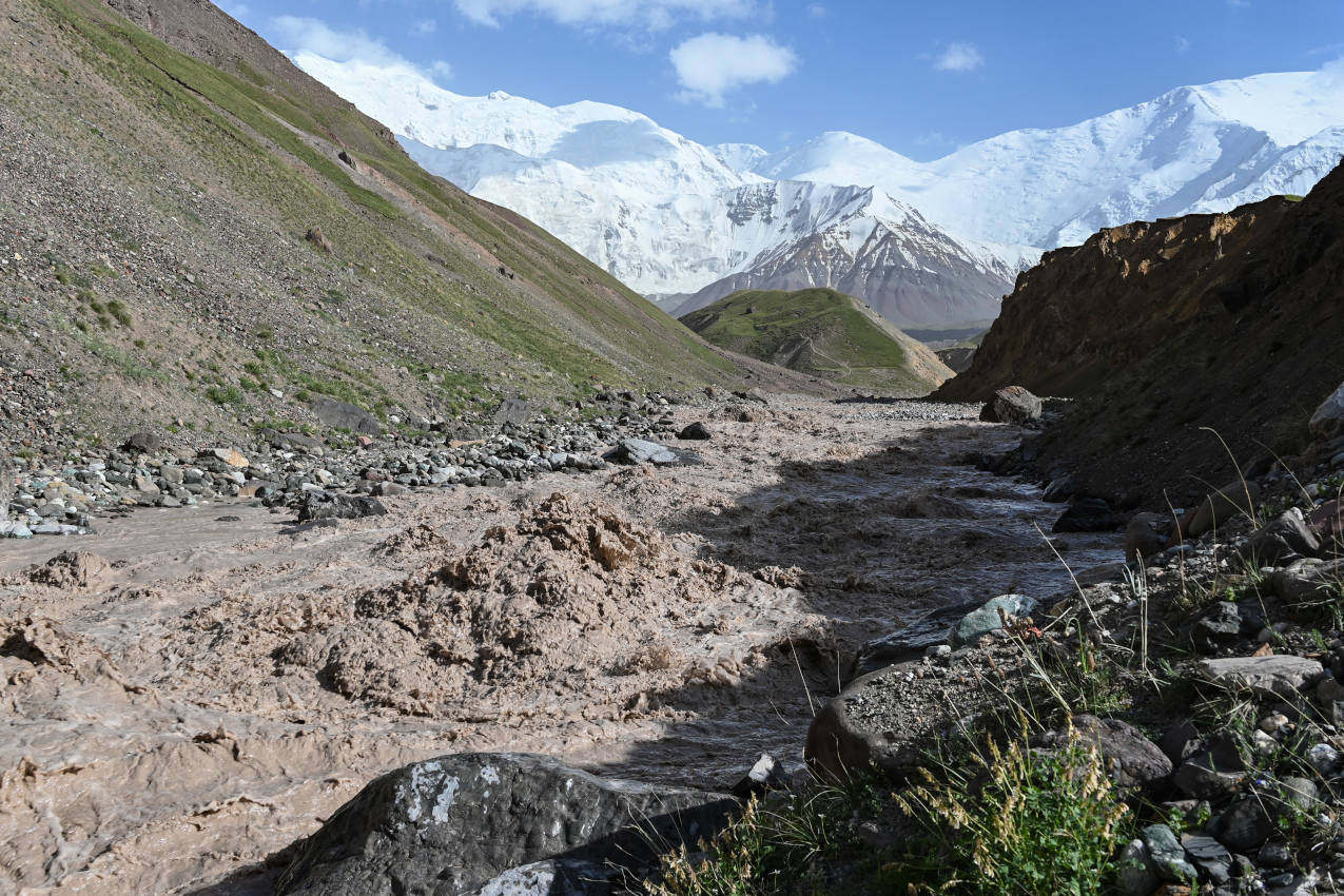 Долина реки Ачик-Таш, image of landscape/habitat.