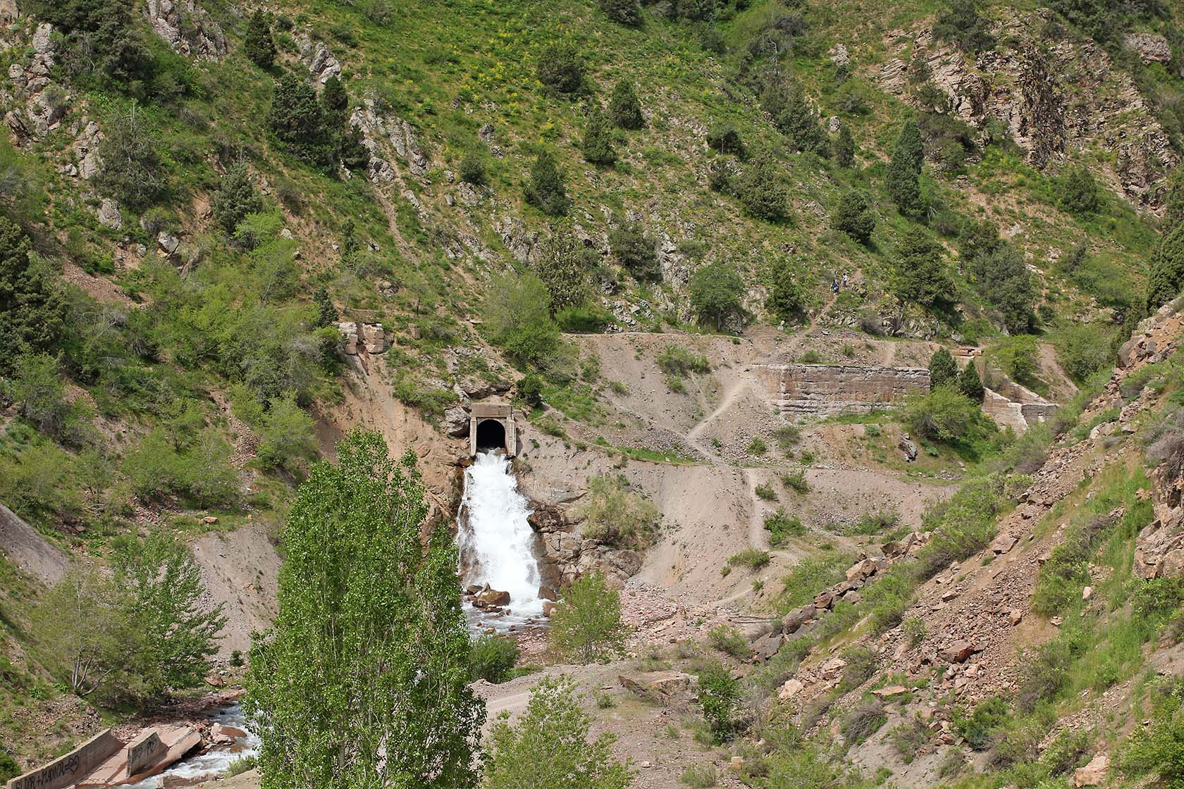 Окрестности города Янгиабад, image of landscape/habitat.