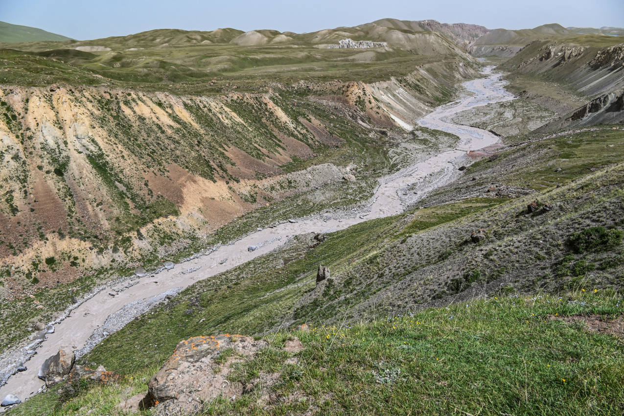 Долина реки Ачик-Таш, image of landscape/habitat.