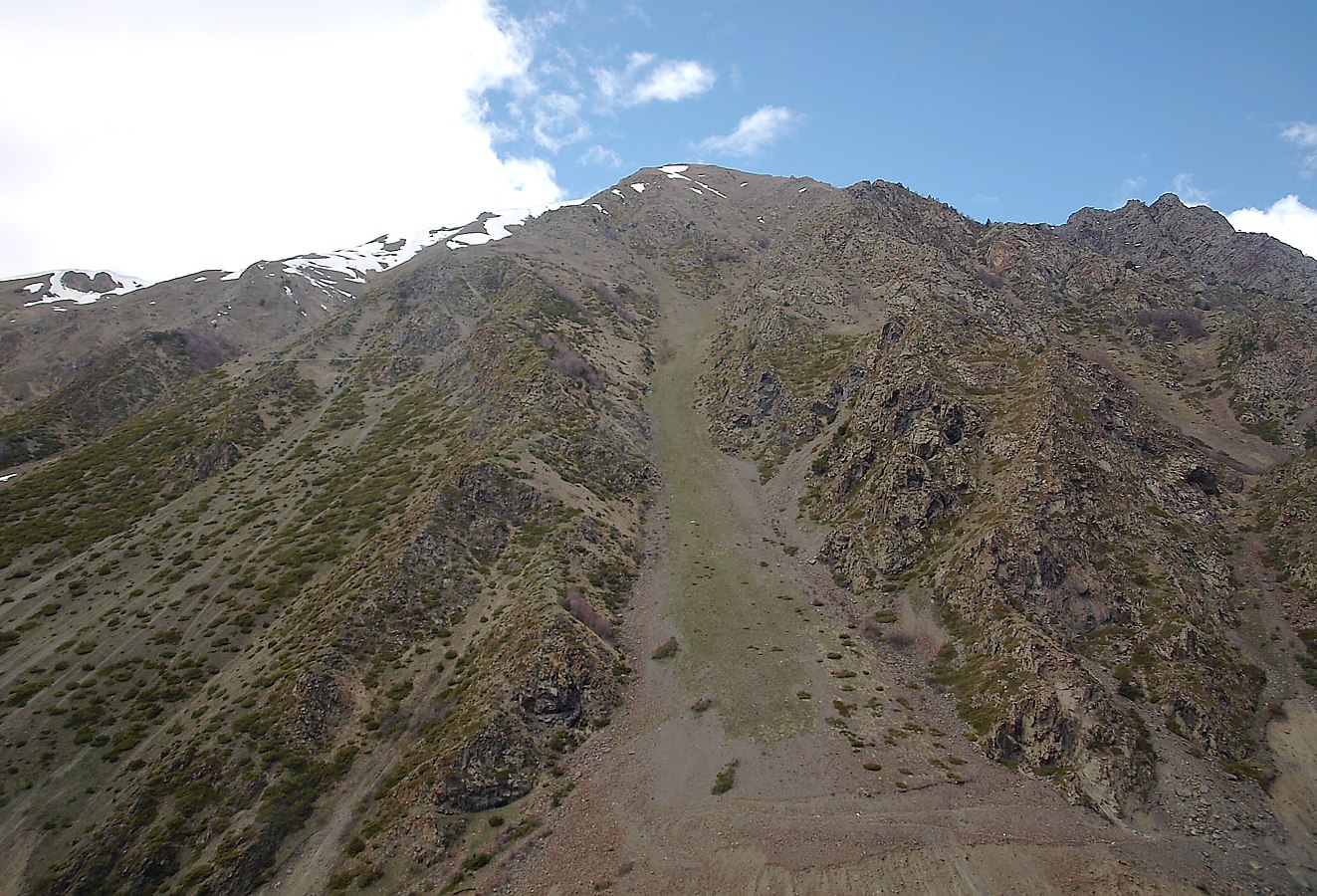 Верховья Алагирского ущелья, изображение ландшафта.