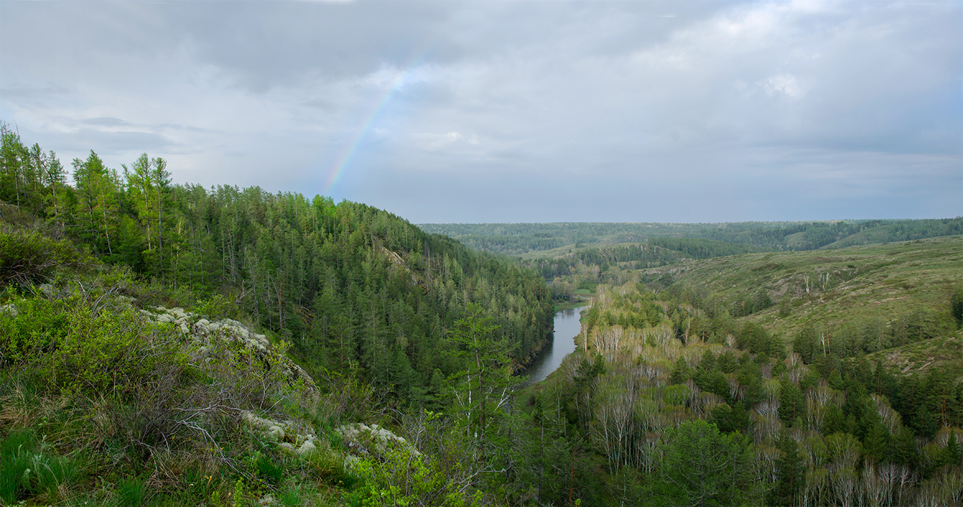 Зилаир, изображение ландшафта.