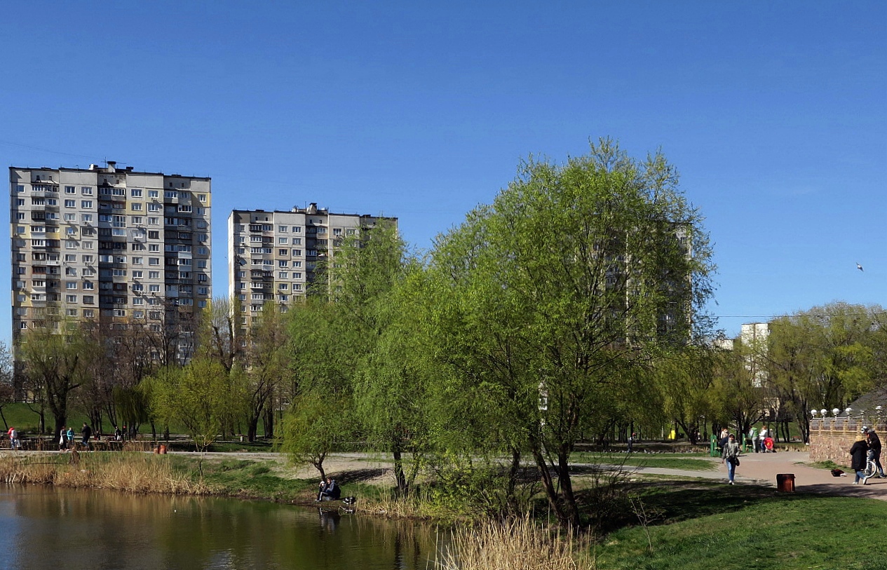 Киев, Днепровский район, image of landscape/habitat.