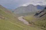 Долина реки Кызыл-Кол, изображение ландшафта.
