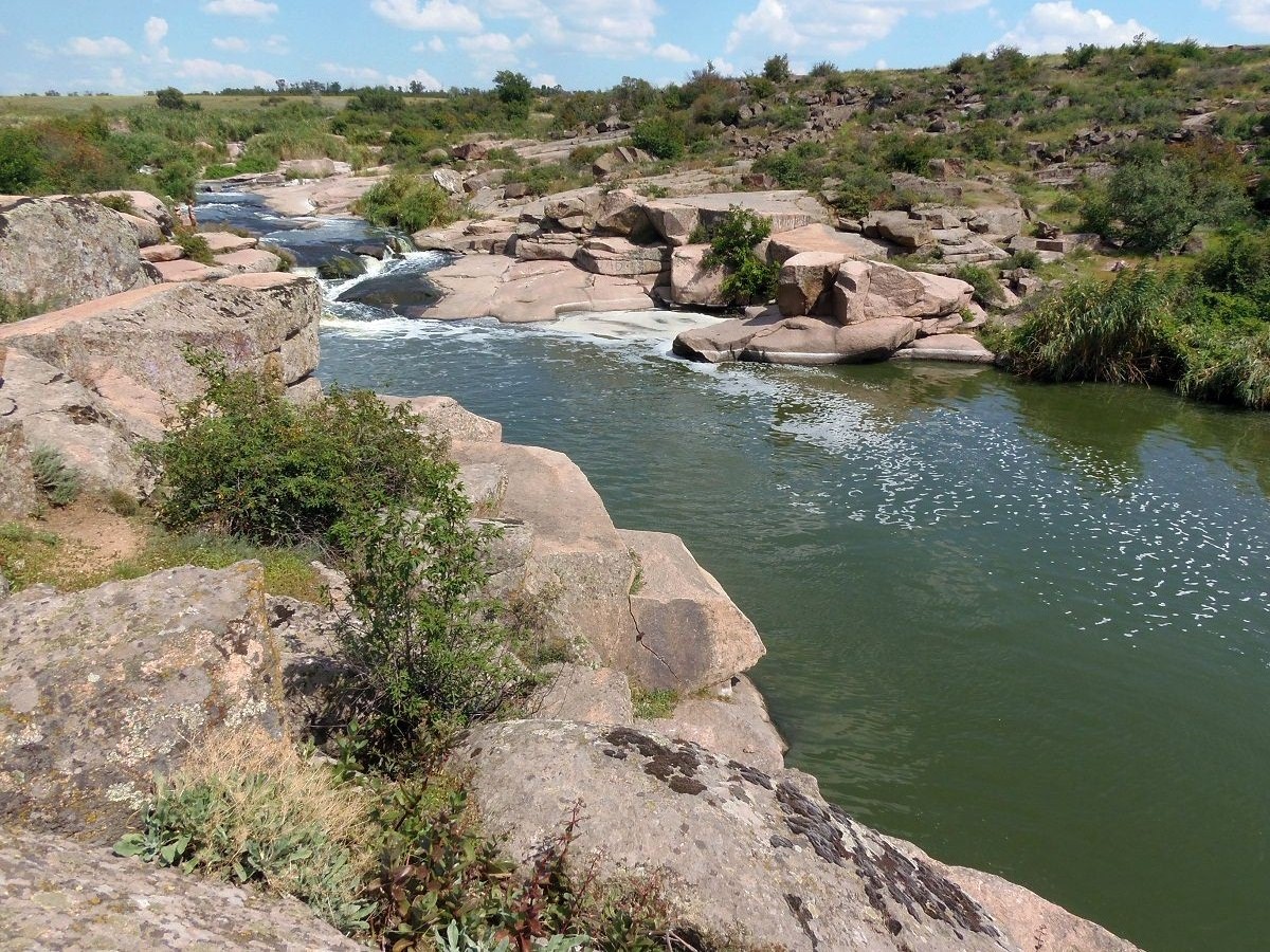 Токовские водопады, image of landscape/habitat.