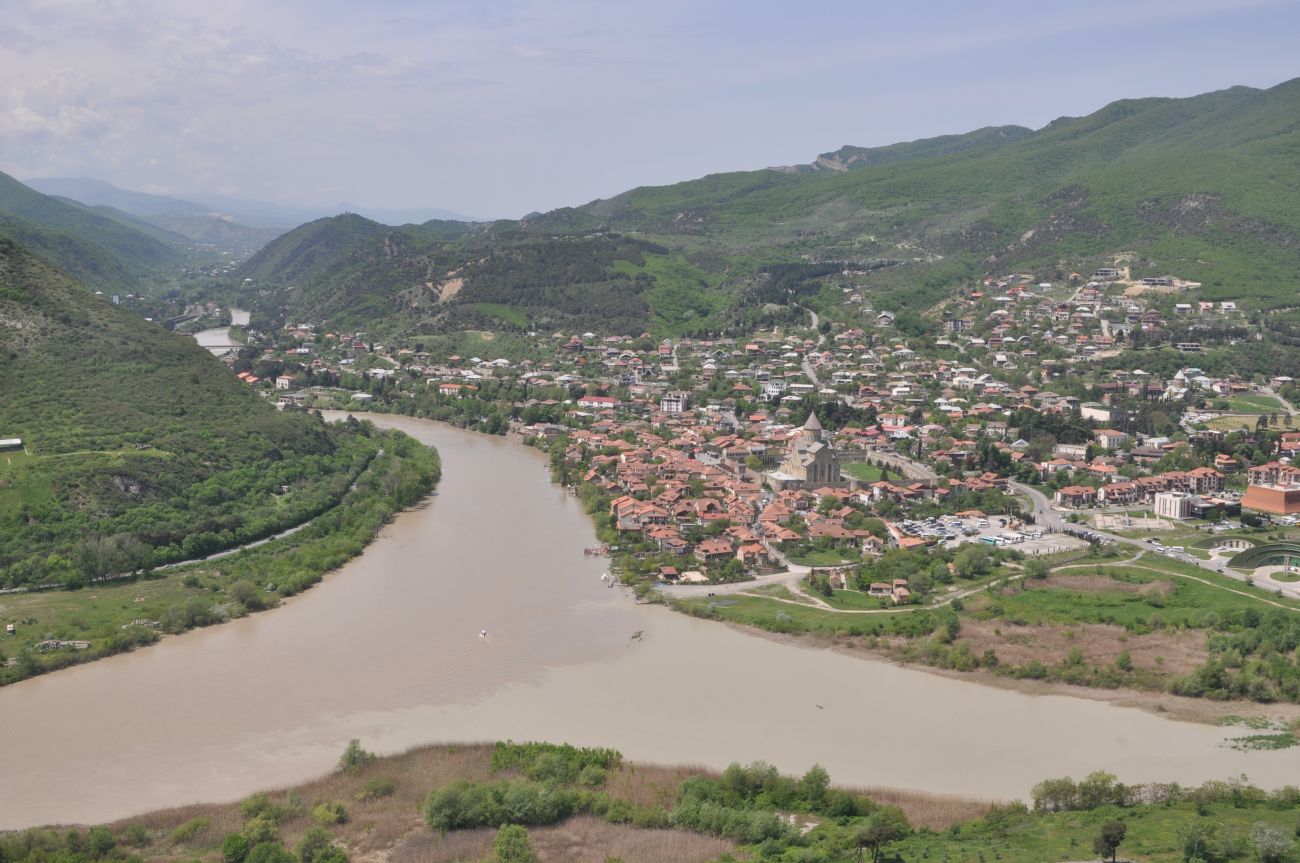 Устье Арагви, image of landscape/habitat.