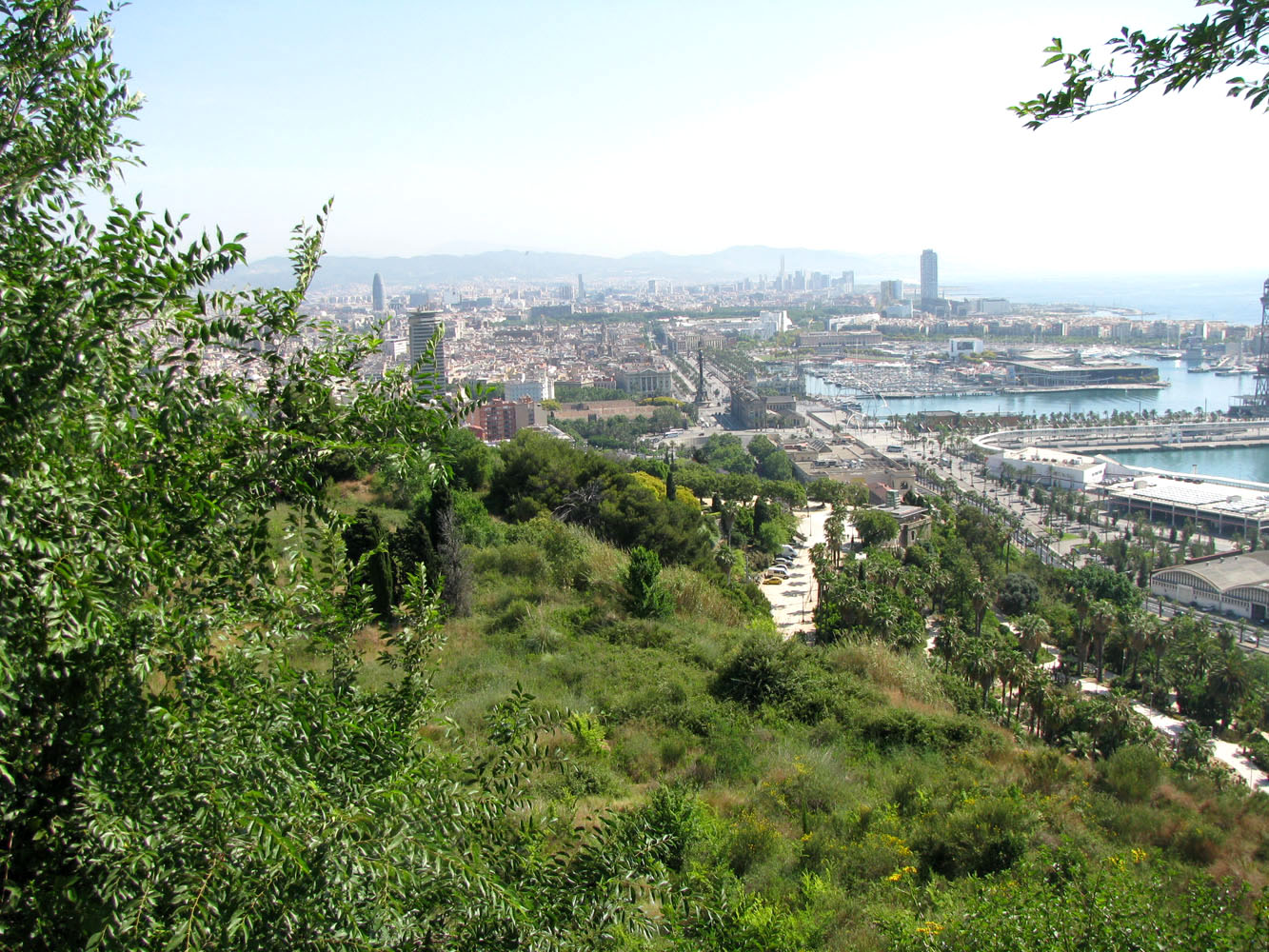 Барселона, изображение ландшафта.