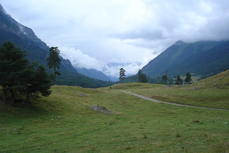 Кызыл-Ауш, image of landscape/habitat.