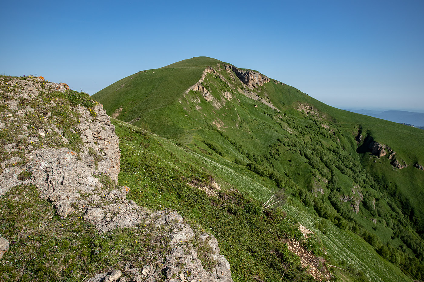 Гора Асбестная, изображение ландшафта.