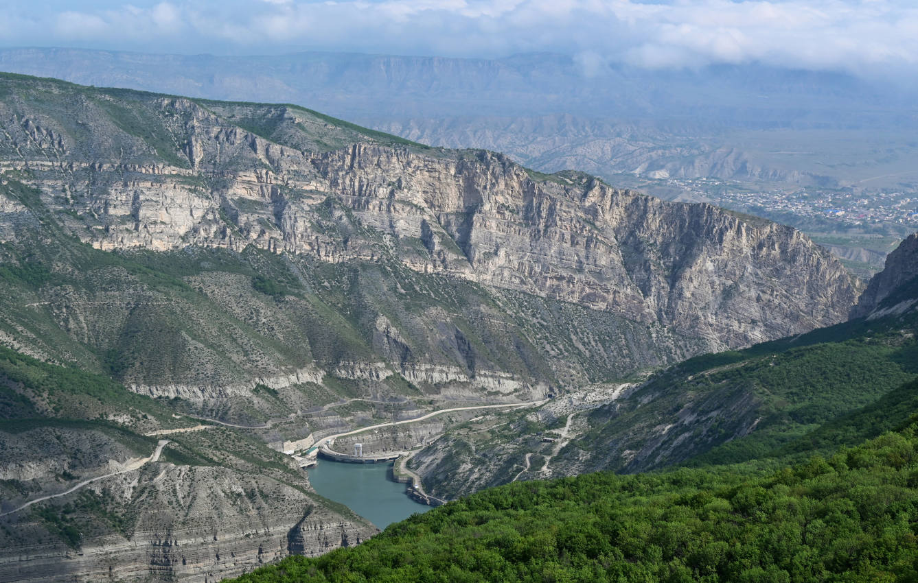 Сулакский каньон, image of landscape/habitat.