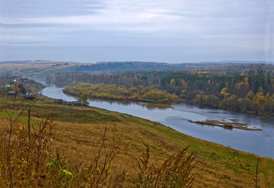 Окрестности села Молёбка, изображение ландшафта.