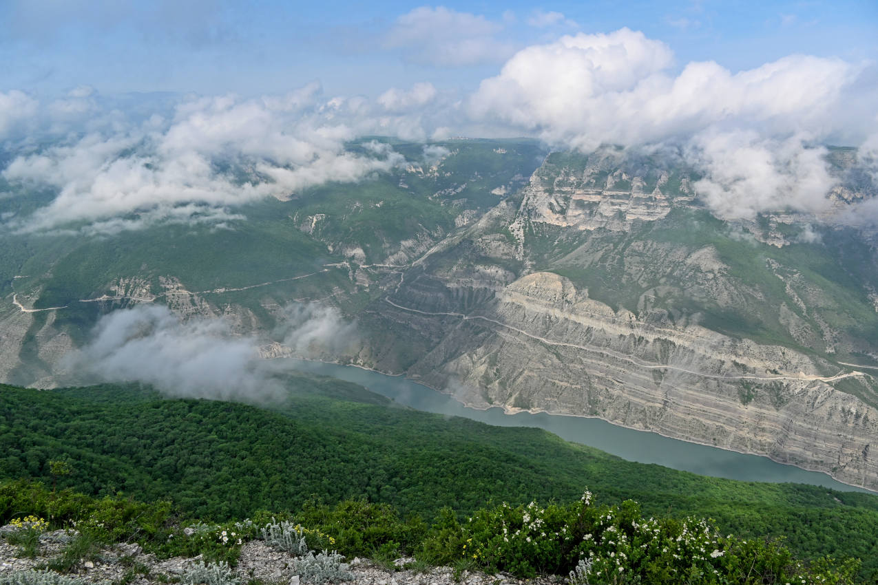 Сулакский каньон, image of landscape/habitat.