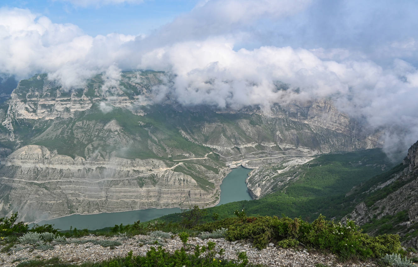 Сулакский каньон, image of landscape/habitat.