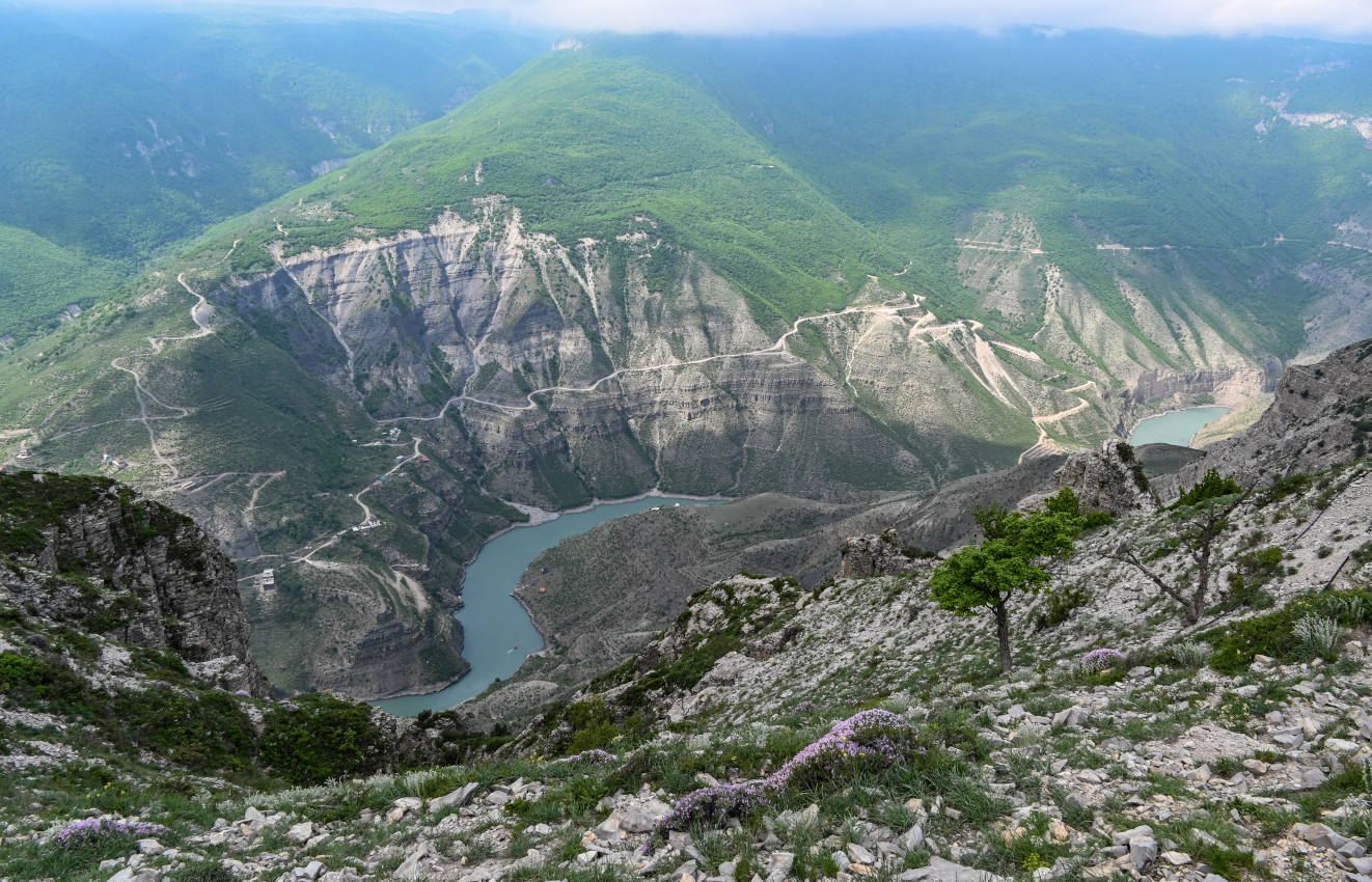 Сулакский каньон, image of landscape/habitat.