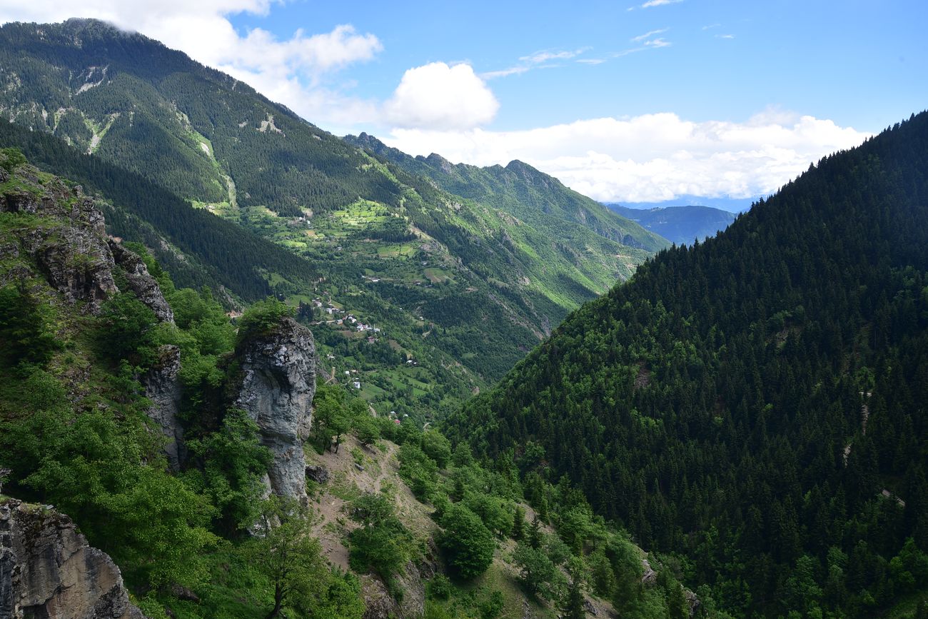 Окрестности монастыря Парехи, image of landscape/habitat.