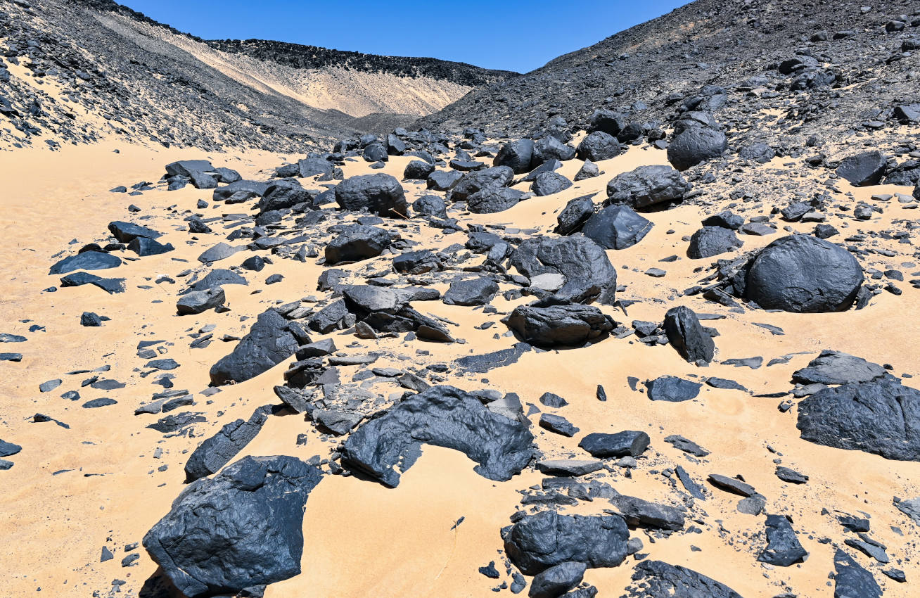 Оазис Бахария и окрестности, image of landscape/habitat.