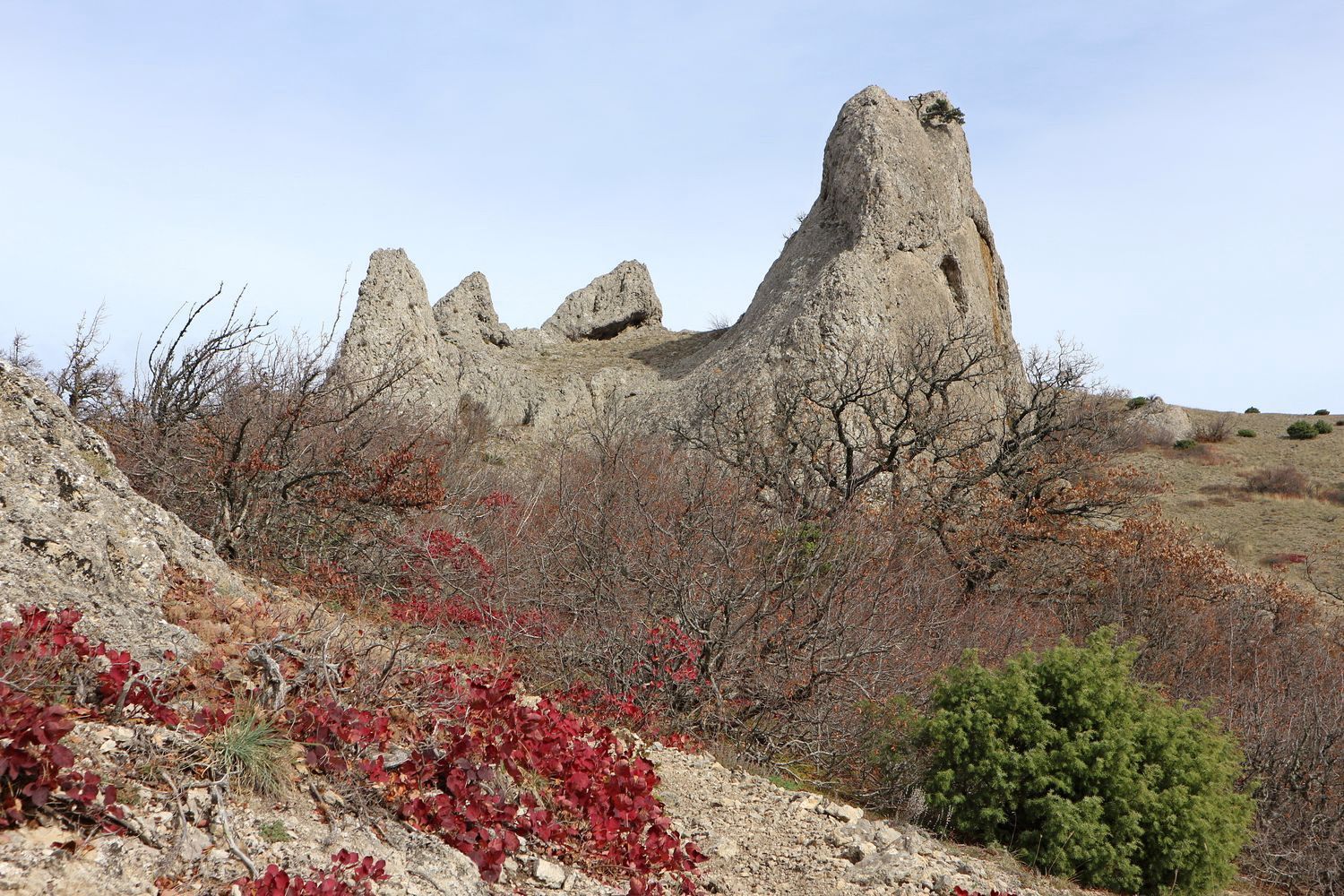 Эчкидаг, изображение ландшафта.