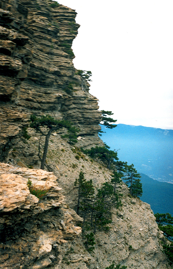 Хребет Таракташ, изображение ландшафта.